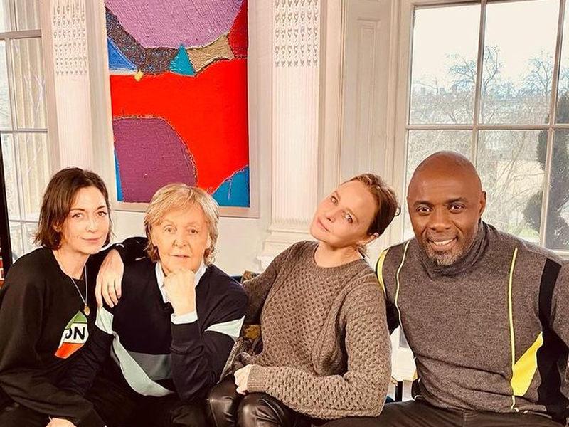 Foto 1 de Idris Elba Conversa com Paul McCartney