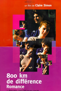 800 Km de Différence - Romance - Poster / Capa / Cartaz - Oficial 1