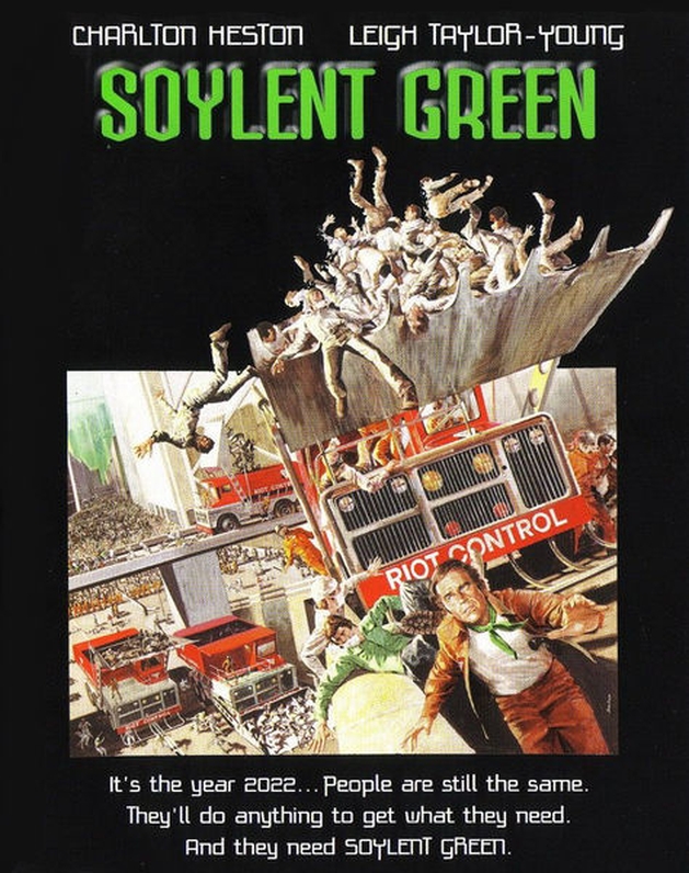 O horror, o horror...: NO MUNDO DE 2020 (Soylent Green) — 1973