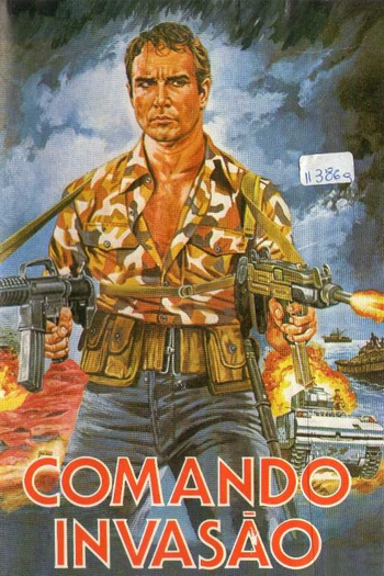 Poster de Filme Comando Invasão (1986)