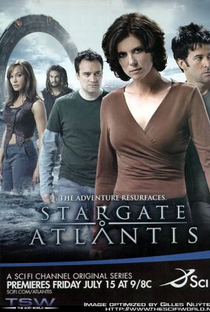 Stargate Atlantis (3ª Temporada) - Poster / Capa / Cartaz - Oficial 1