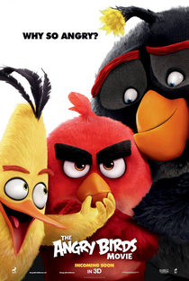 Angry Birds: O Filme - Poster / Capa / Cartaz - Oficial 3