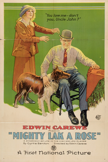 Poster de Filme Mighty Lak' a Rose (1923)