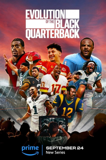Poster de Série Evolução do Quarterback Negro (2024)