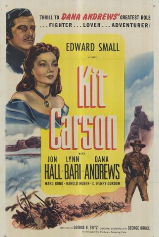 Poster 2 de Filme Kit Carson (1940)