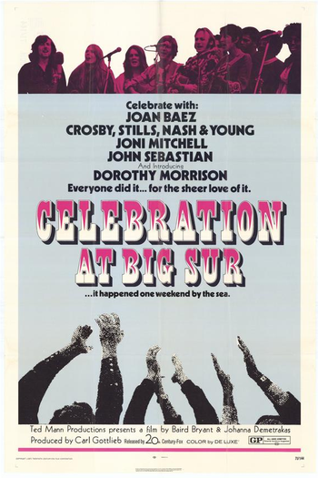 Poster de Filme Celebração em Big Sur (1971)