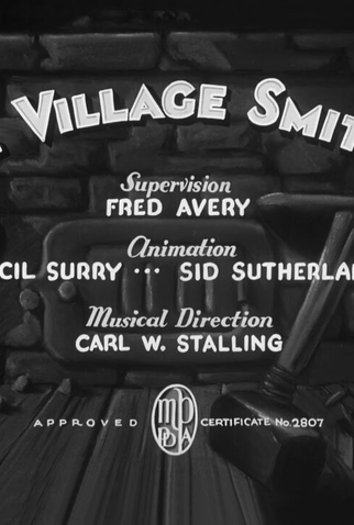 Poster 1 de Curta The Village Smithy (1936)