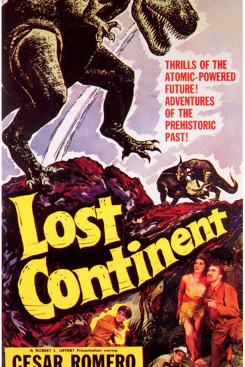 Poster de Filme Continente Perdido (1951)