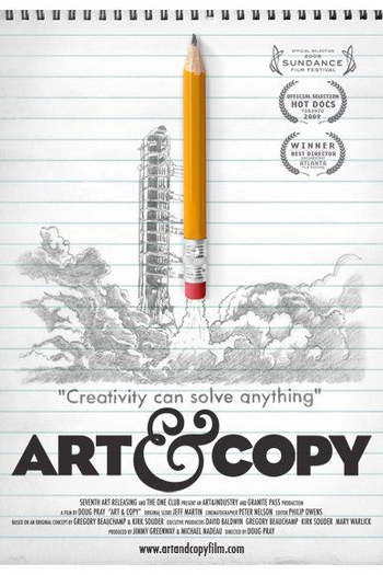 Poster de Filme Art & Copy (2009)