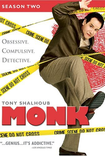 Monk: Um Detetive Diferente (2ª Temporada) - Poster / Capa / Cartaz - Oficial 1