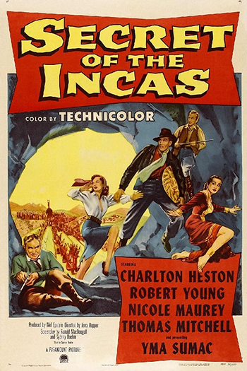 Poster de Filme O Segredo dos Incas (1954)