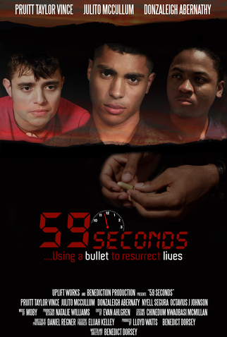 Poster 1 de Filme 59 Seconds (2016)