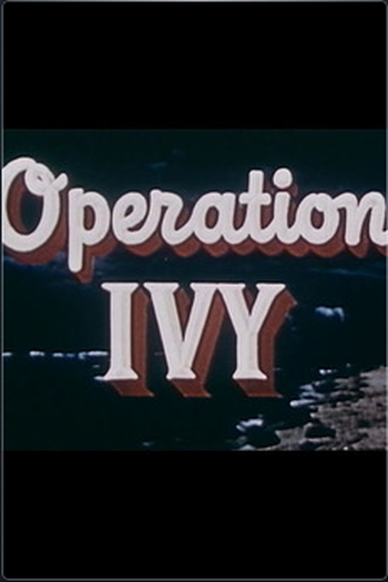 Poster de Filme Operation Ivy (1952)
