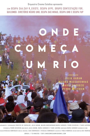 Poster de Filme Onde começa um rio (2017)