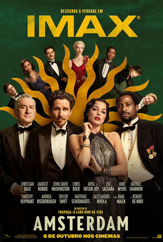Poster 1 de Filme Amsterdam (2022)