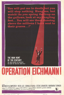 Eichmann, Assassino Número 1 - Poster / Capa / Cartaz - Oficial 2