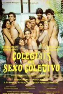 COLEGIAIS EM SEXO COLETIVO - Poster / Capa / Cartaz - Oficial 1