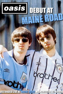 Oasis: Debut at Maine Road - Poster / Capa / Cartaz - Oficial 1