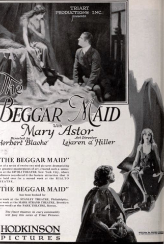 Poster 1 de Curta The Beggar Maid (1921)