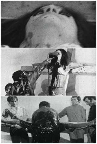 Poster 1 de Curta Maria-Conception-Action: Hermann Nitsch (1969)