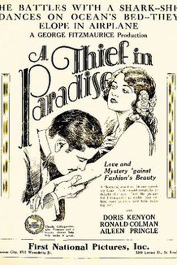 Poster de Filme A Thief in Paradise (1925)