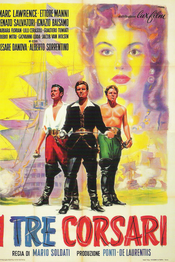 Poster de Filme Os Três Corsários (1952)