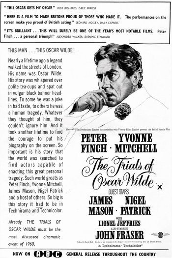  de Filme Os Crimes de Oscar Wilde (1960)