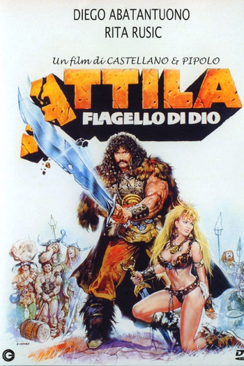 Poster de Filme Attila Flagelo de Deus (1982)