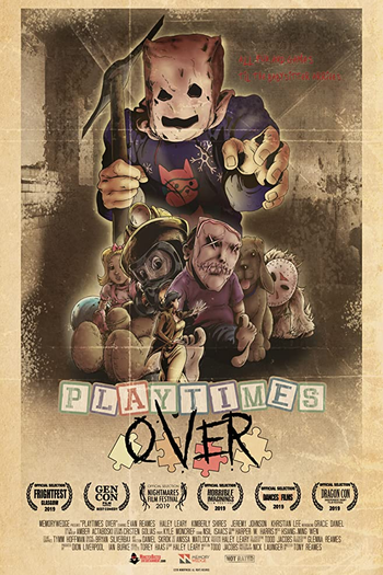 Poster de Curta Playtime's Over (2019)