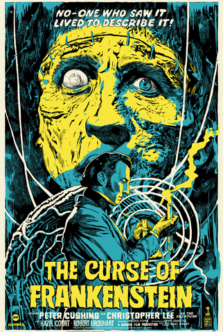 Poster 11 de Filme A Maldição de Frankenstein (1957)