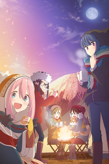  de Série Yuru Camp△ (1ª Temporada) (2018)