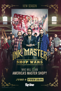 Ink Master (9ª Temporada) - Poster / Capa / Cartaz - Oficial 1