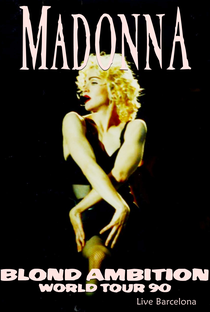 Madonna - Live Barcelona - Blond Ambition Tour - Poster / Capa / Cartaz - Oficial 1