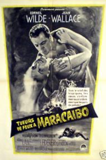 Poster de Filme Fogo em Maracaibo (1958)