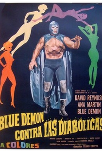 Blue Demon Contra las Diabólicas - Poster / Capa / Cartaz - Oficial 1