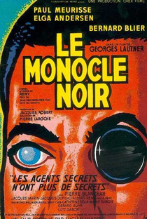 Le Monocle Noir - Poster / Capa / Cartaz - Oficial 1