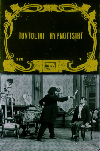 Poster de Curta Tontolini and Hypnotism (1910)