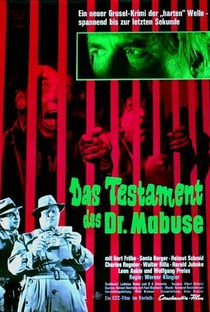O Testamento do Dr. Mabuse - Poster / Capa / Cartaz - Oficial 2
