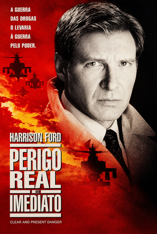 Poster 12 de Filme Perigo Real e Imediato (1994)